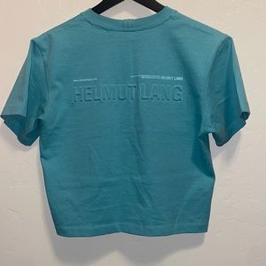 Helmut Lang Cropped Tee